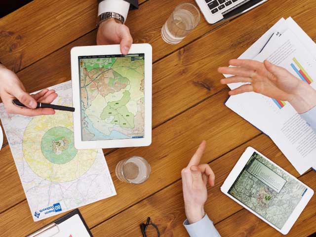 Making a business decision using location intelligence