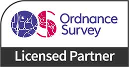 Ordnance Survey Licensed Partner logo